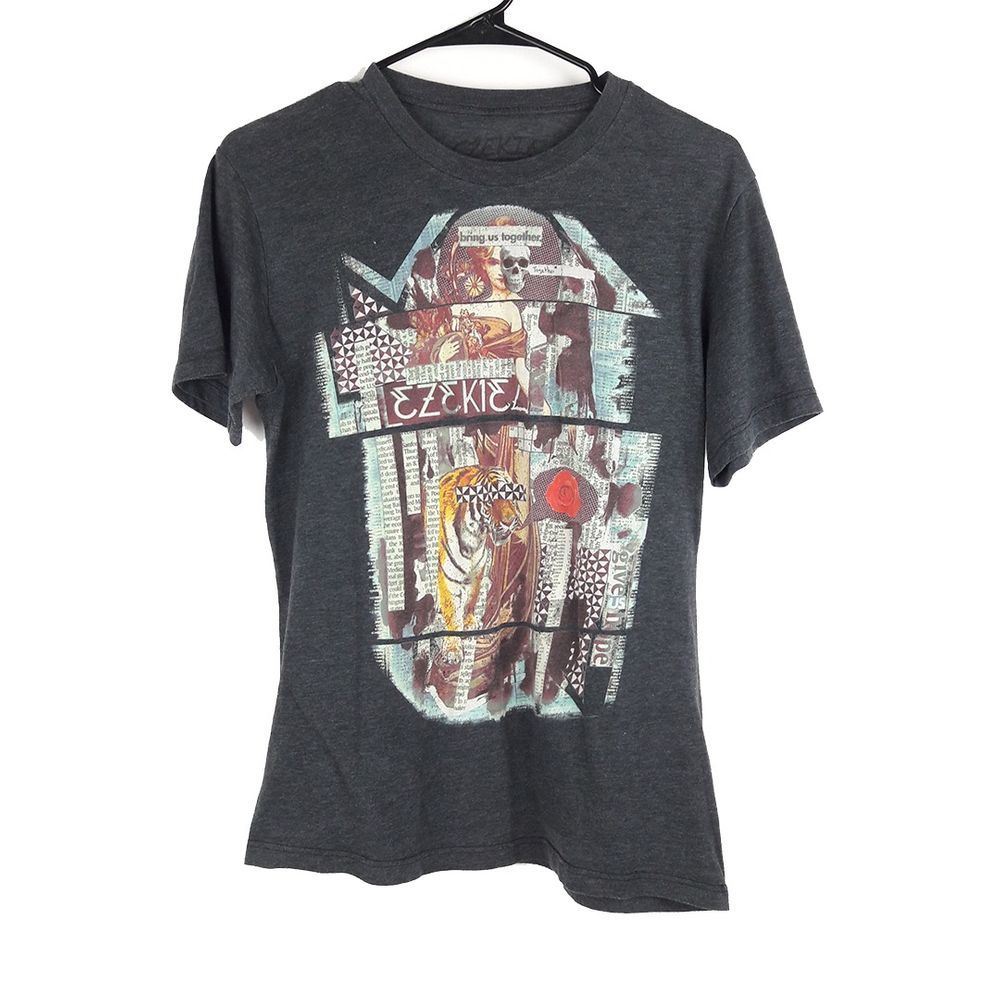 Ezekiel Men's Clothing Graphic Black T-shirt - Medium